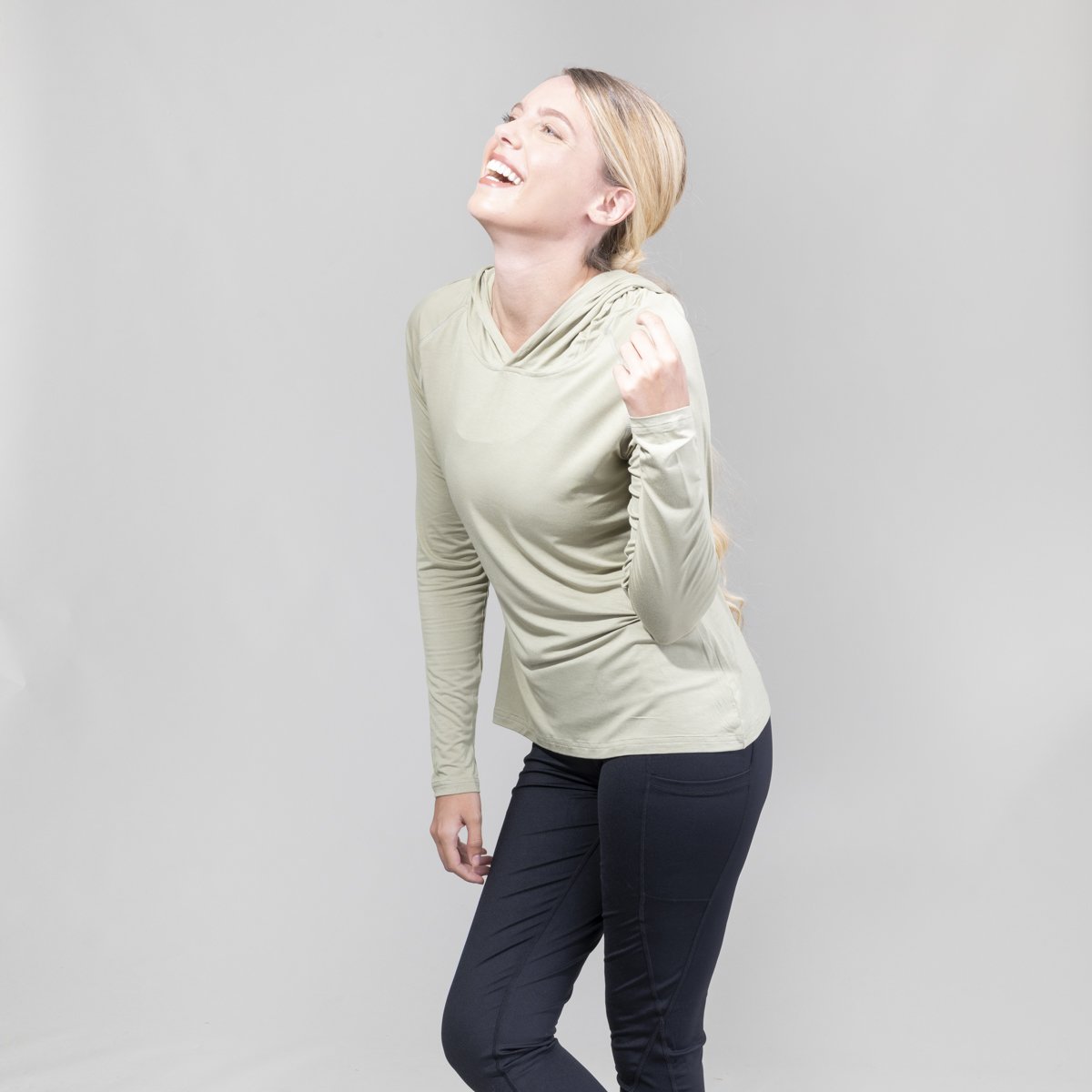 Womens Lightweight Boardwalk Crewneck Hoodie UPF50+