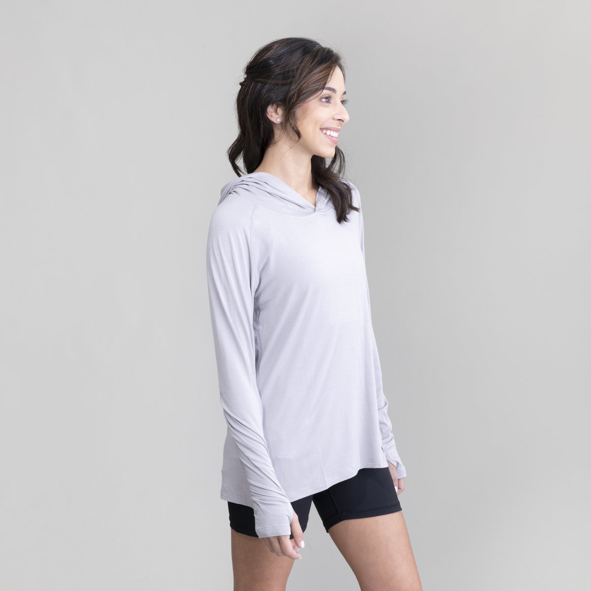 Womens Lightweight Boardwalk Crewneck Hoodie UPF50+