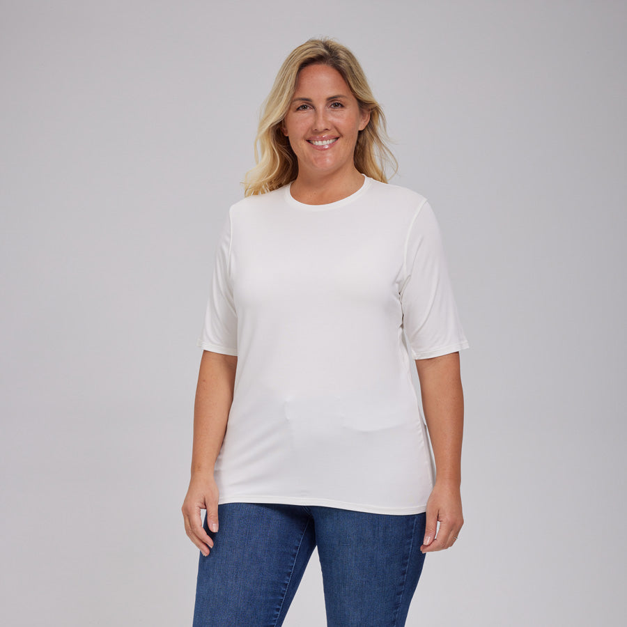 Womens Everyday Short Sleeve Crew Tee