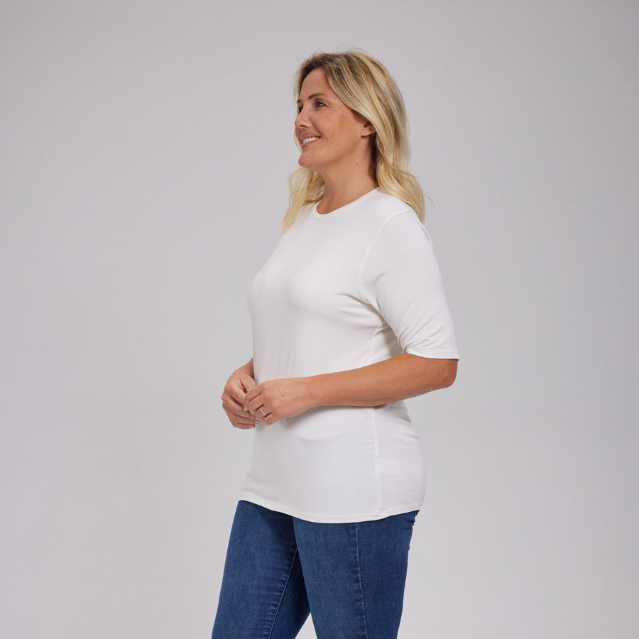 Womens Everyday Short Sleeve Crew Tee