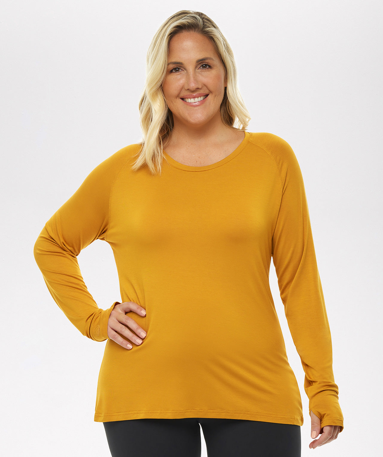 Womens Dune Long Sleeve Crew UPF50+