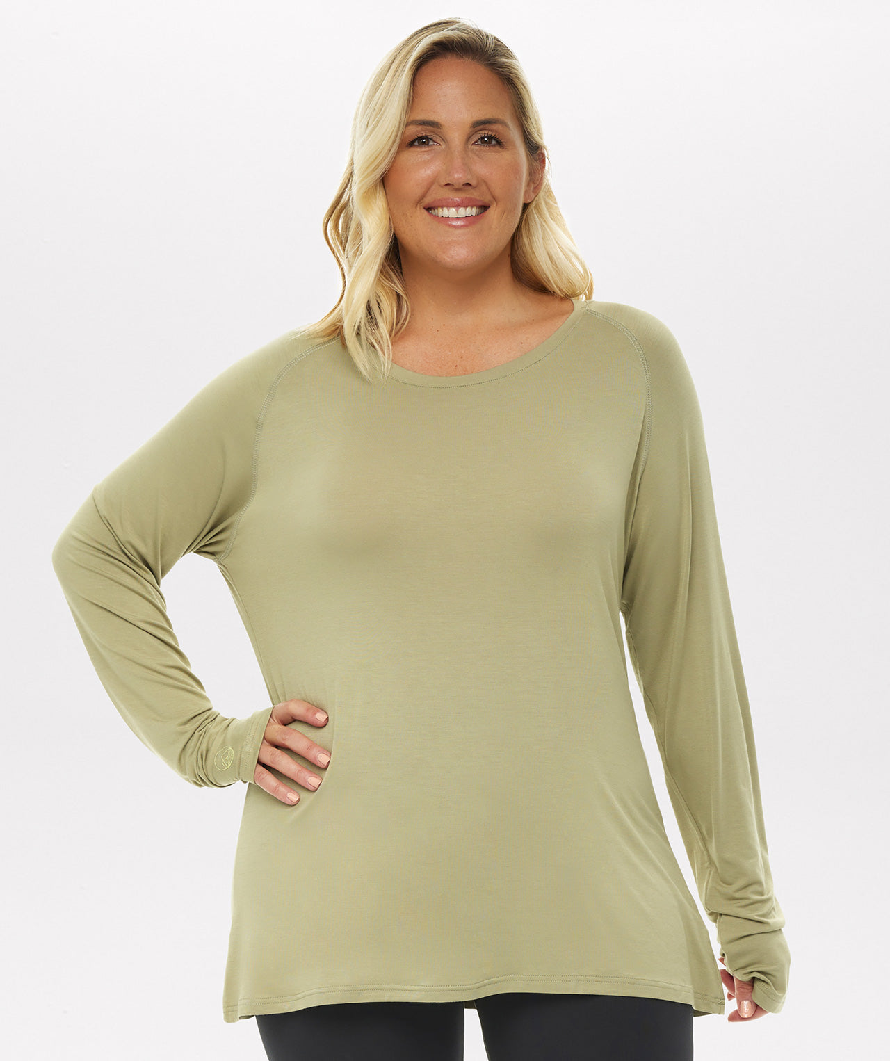 Womens Dune Long Sleeve Crew UPF50+