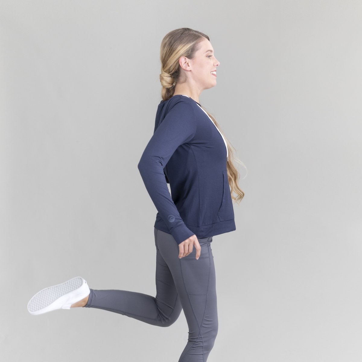 Womens Lightweight Dusk V-Neck Hoodie UPF50+