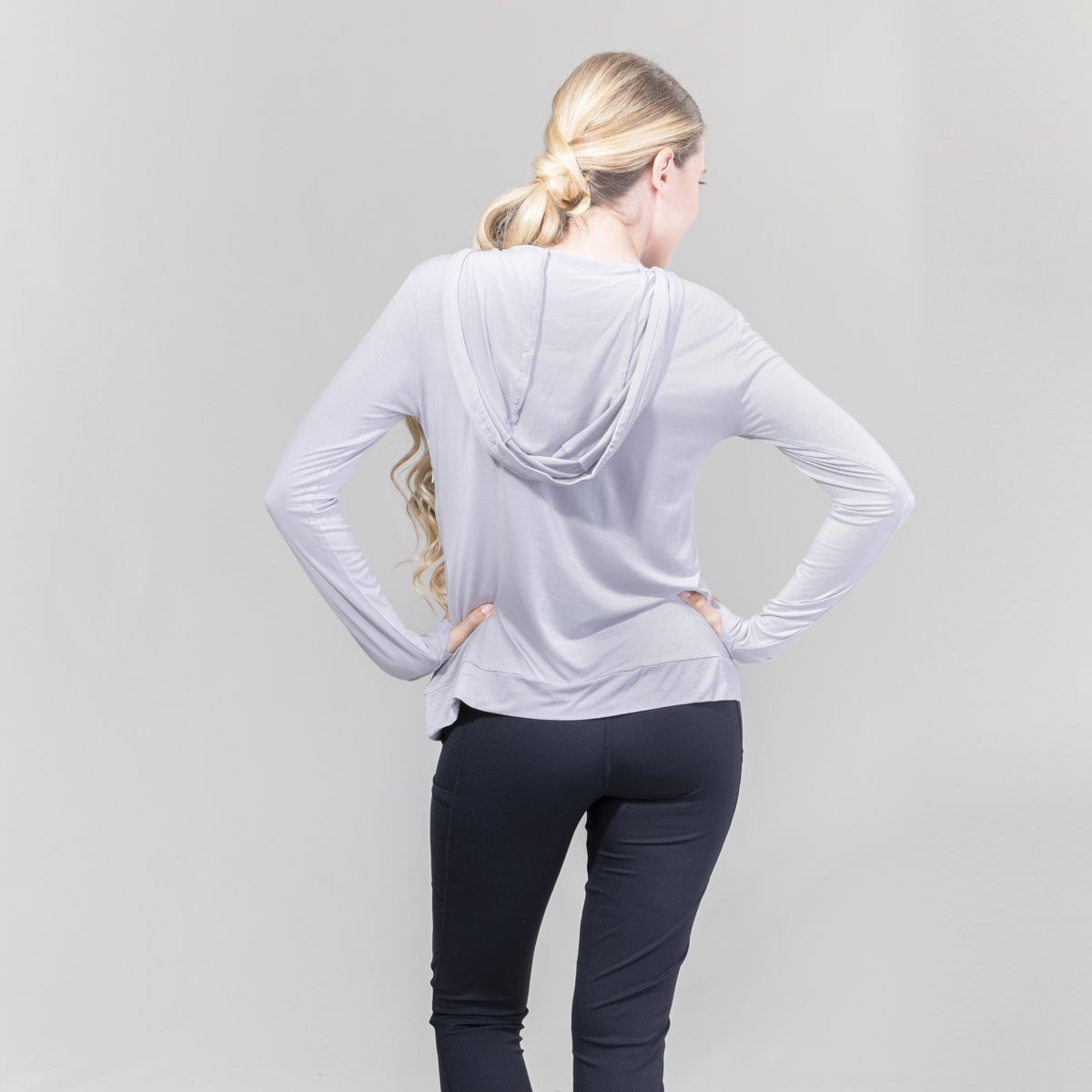 Womens Lightweight Dusk V-Neck Hoodie UPF50+