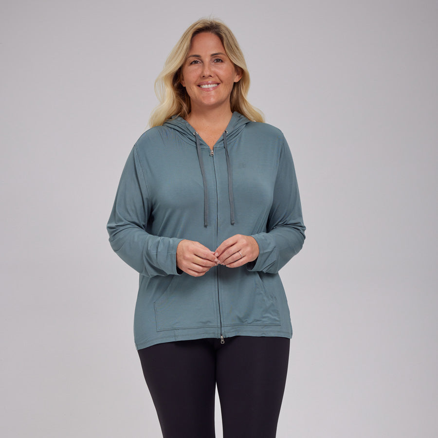Womens Everyday Zipper Hoodie