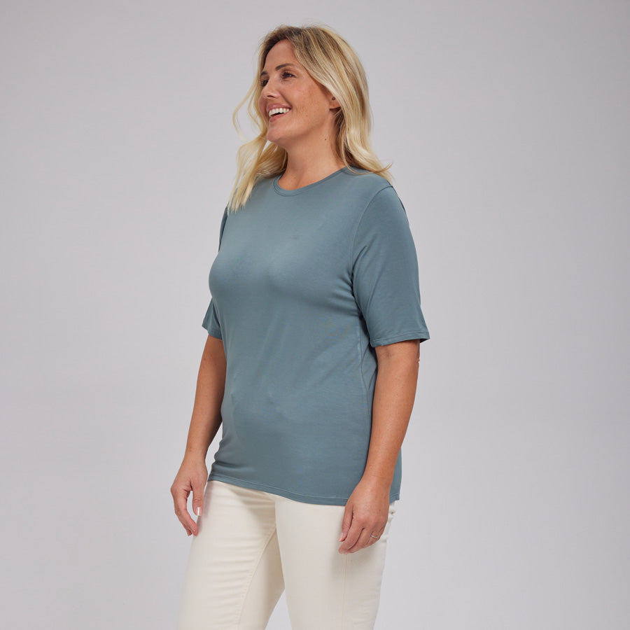 Womens Everyday Short Sleeve Crew Tee