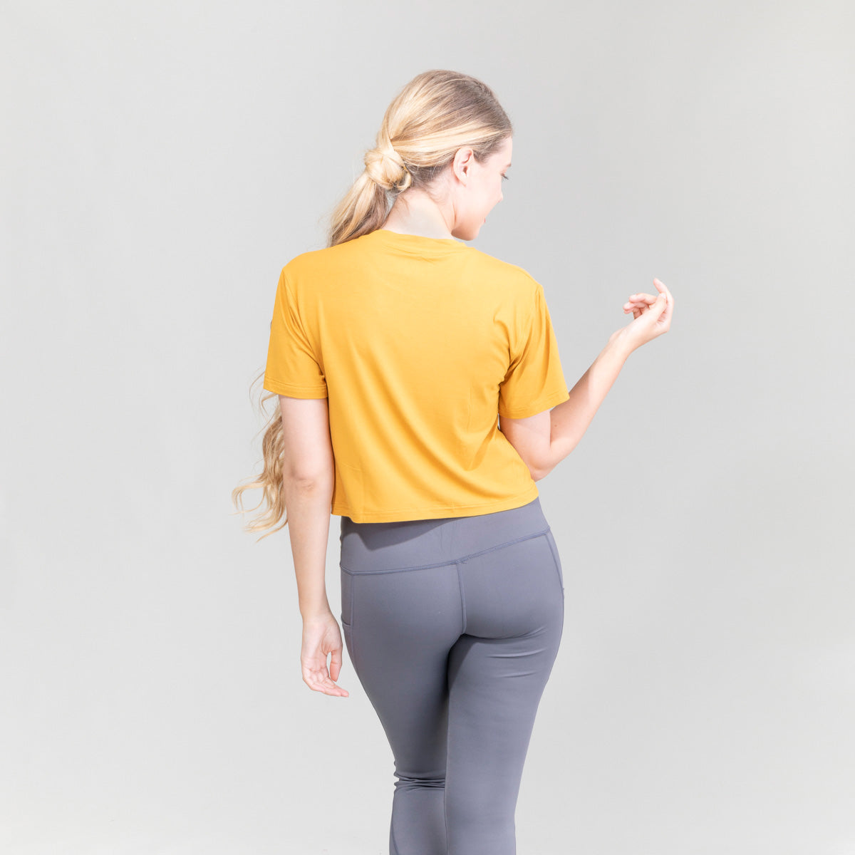 Womens Seaside Crew Croptop UPF50+