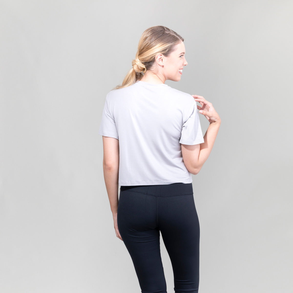 Womens Seaside Crew Croptop UPF50+