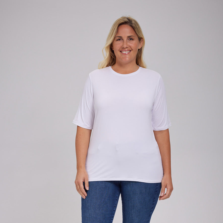 Womens Everyday Short Sleeve Crew Tee