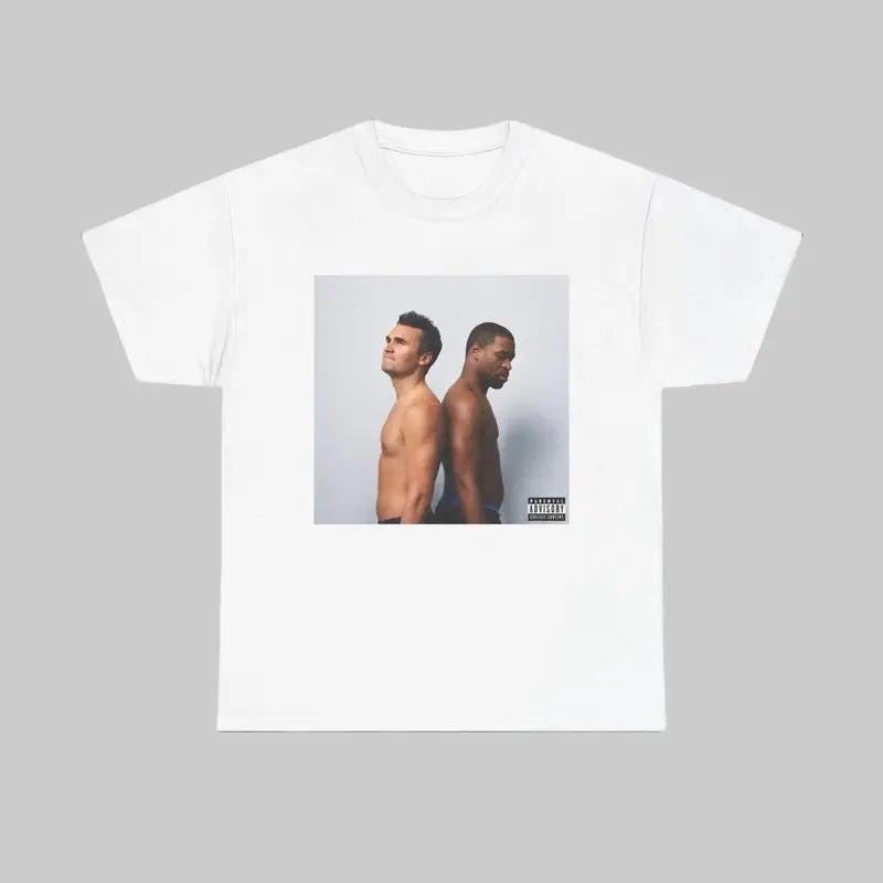 Men's Cotton Graphic T-Shirt - Short-Sleeve, Round Neck, Fitted Cut, All Over Print Album Cover Design, Athletic, Fashion Streetwear, Chinese New Year, Classic Casual Comfortable Menswear Top, Good Graphic Tees