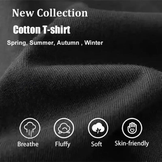 Women's Regular Fit Crew Neck Short-Sleeve Cotton Blend Tshirt - Lightweight Breathable Fabric, "Ain't No Family Like The One I Got" Graphic, Crew Neck for Easy Styling, Easy Streetwear Look, Family Reunion Casual Summer Top