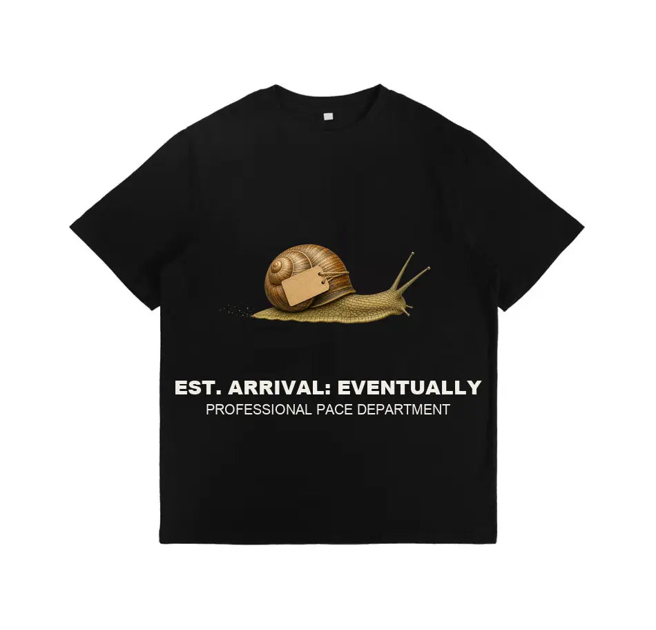 Men's Cotton Slow Motion Turtle Graphic T-Shirt - Casual Retro Fashion Streetwear Top, Round Neck Short-Sleeve, Cargo-Inspired Sporty Chic Men's Clothing, Easy to Pair with Joggers, Boyfriend Gifts