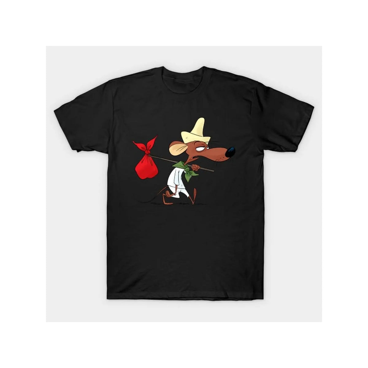 Men's 100% Cotton Classic Casual Crew Neck Short-Sleeve T-Shirt - Digital Cartoon Print, New Year Streetwear Top (Unisex Design, Ideal for Children's Day)