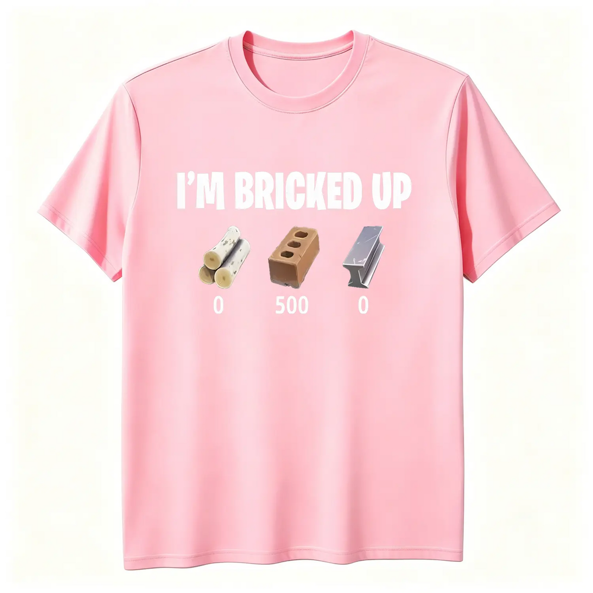 [100% Cotton] I'm Bricked Up Meme Tee, Cool Graphic Shirt, Perfect for Casual Outfits. Golf Gift T-Shirt For Men and Women