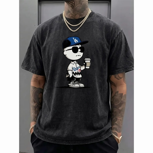 100% Cotton High Five Baseball T-Shirt |     180G Pure Cotton Casual Sport Tee Trending Southernstyle Lakelife Man Fitness,Summervibes,Muppet