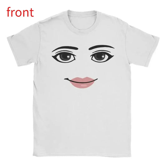 Men's Graphic Tees - Casual Fit Shortsleeve Cotton Fabric Shirts, Harajuku Streetwear with Gaming Themed Robot Aesthetic Design, Graphic Shirts, Easy To Pair With Jeans,sohochic