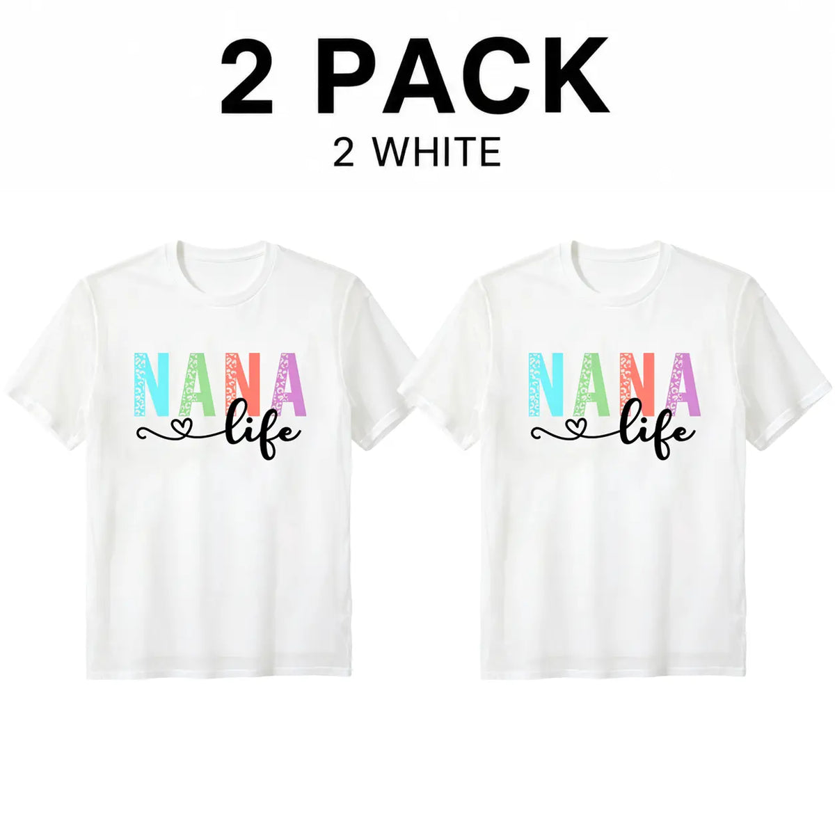 Nana Life Shirt, Gift For Grandma, Grandma, Graphic Tee,  T-Shirt, Mothers Day, Nana-Life Shirt, Pregnancy Announcement, New Nana Shirt, Grandma Tee